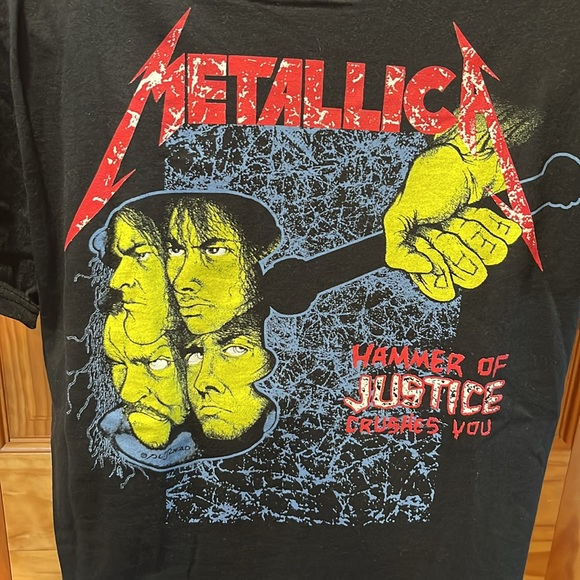 Metallica Tee Shirt - Unisex - And Justice For All - Picture 3 of 4